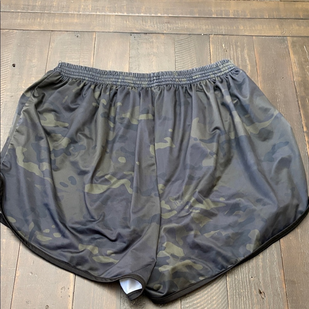 Dark Camo Athletic Running Shorts Savage Tactician